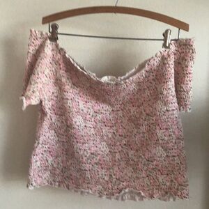 H&M Floral Crop Top.